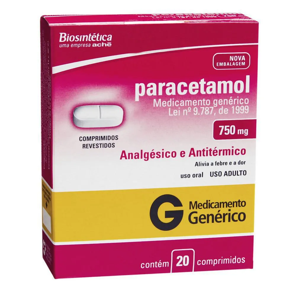 Paracetamol 750mg - imagem 2