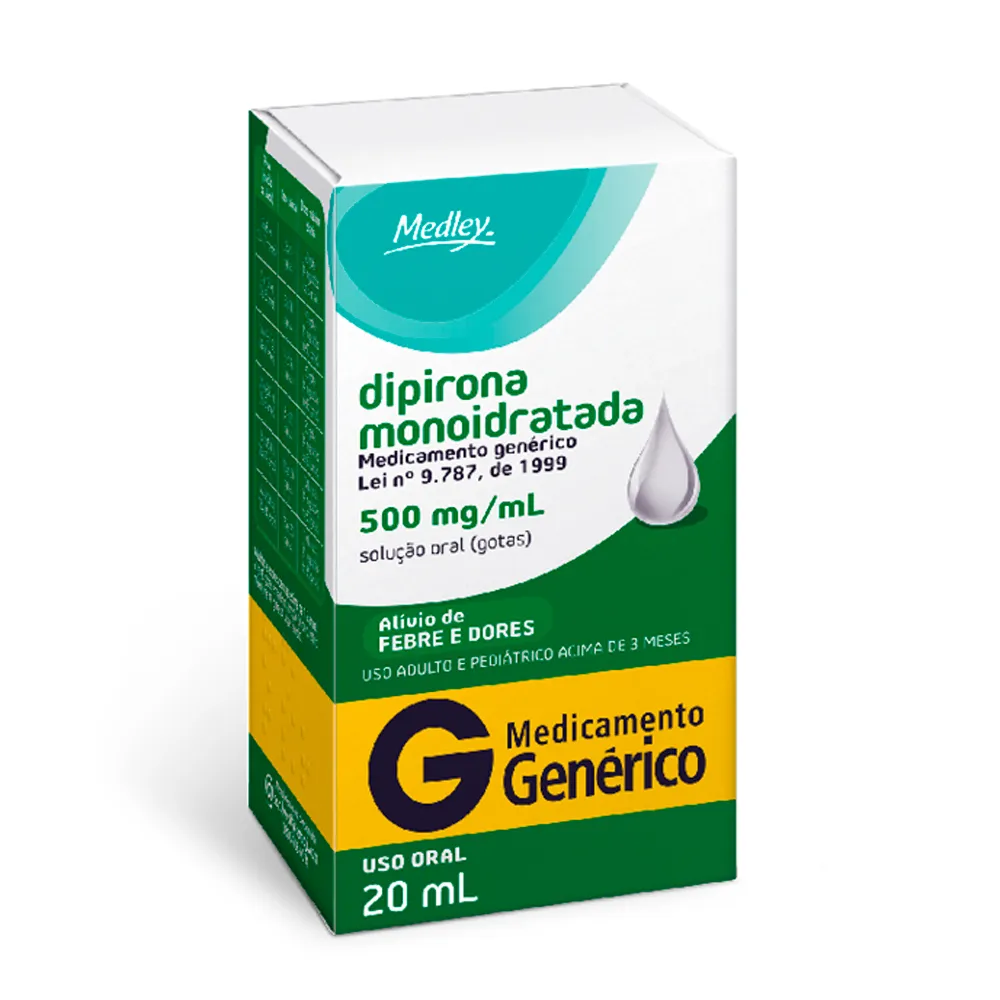 Dipirona Monoidratada 500mg